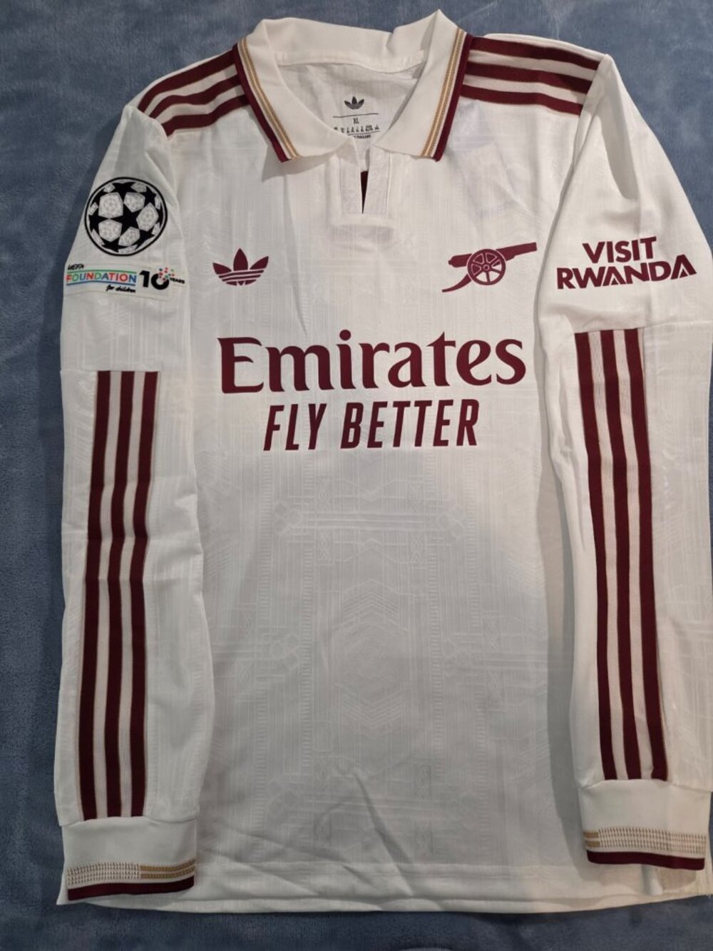 Arsenal Long Sleeve Jersey 25/26 Third Declan Rice #41